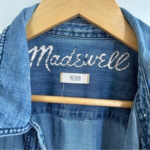 Madewell Chambray Denim Top